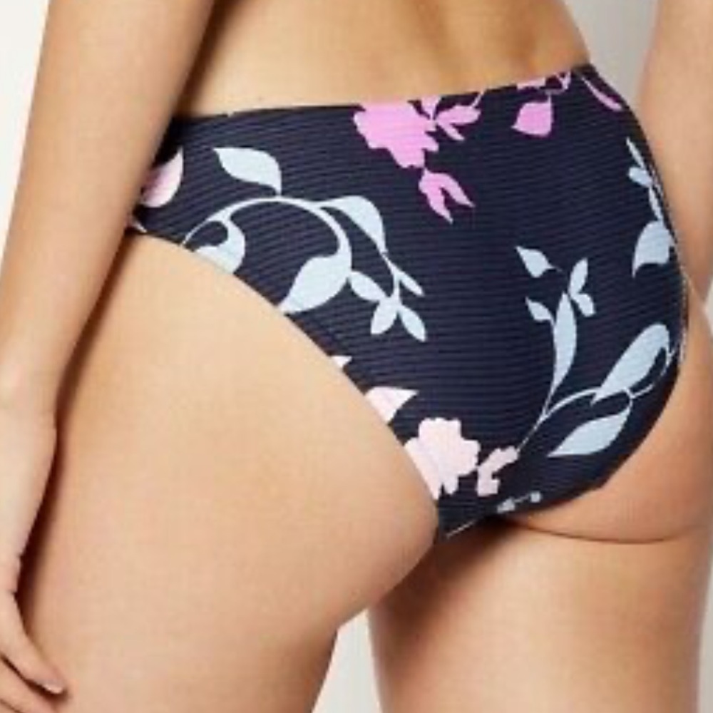 Seafolly | Florence Retro Blue Hipster Women’s Bikini Bottoms | NWOT